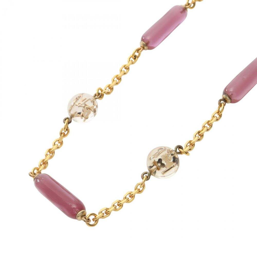 LOUIS VUITTON Pink Necklace - Picture 1 of 5